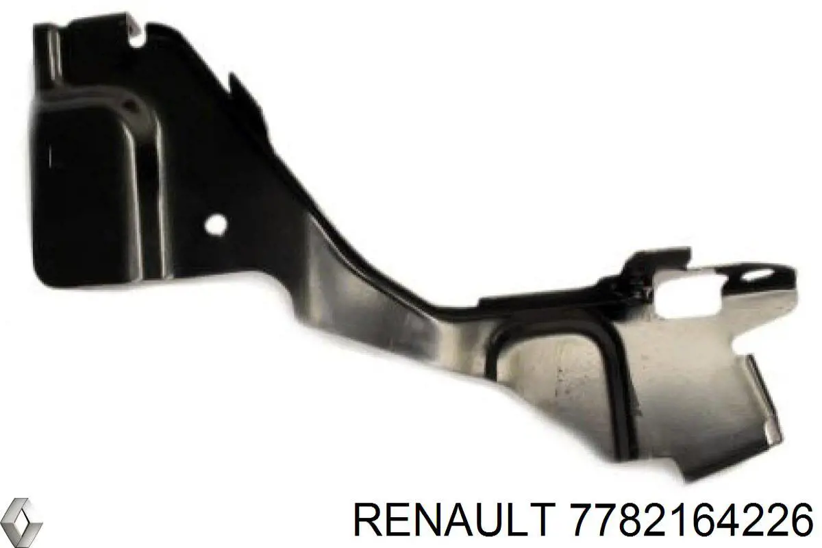 Suporte esquerdo do radiador (painel de montagem de fixação das luzes) Renault (RVI) 7782164226 preço, a partir de 50,64 USD