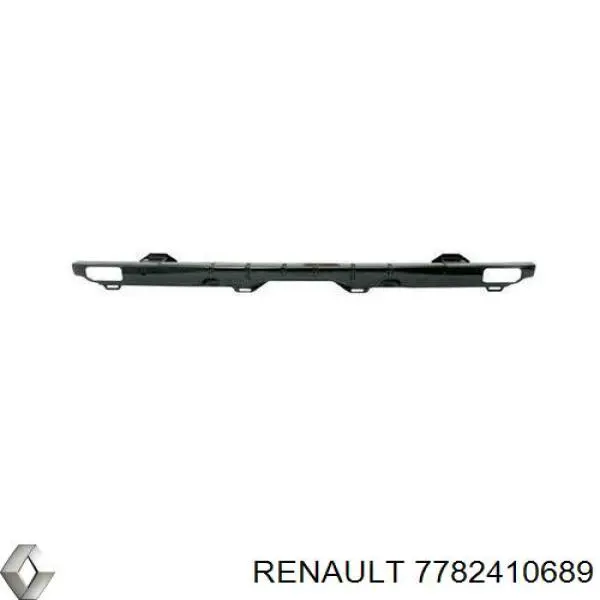 7782410689 Renault (RVI) Reforçador do pára-choque traseiro
