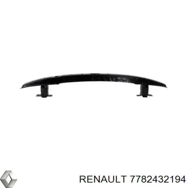 7782432194 Renault (RVI) Reforçador do pára-choque dianteiro