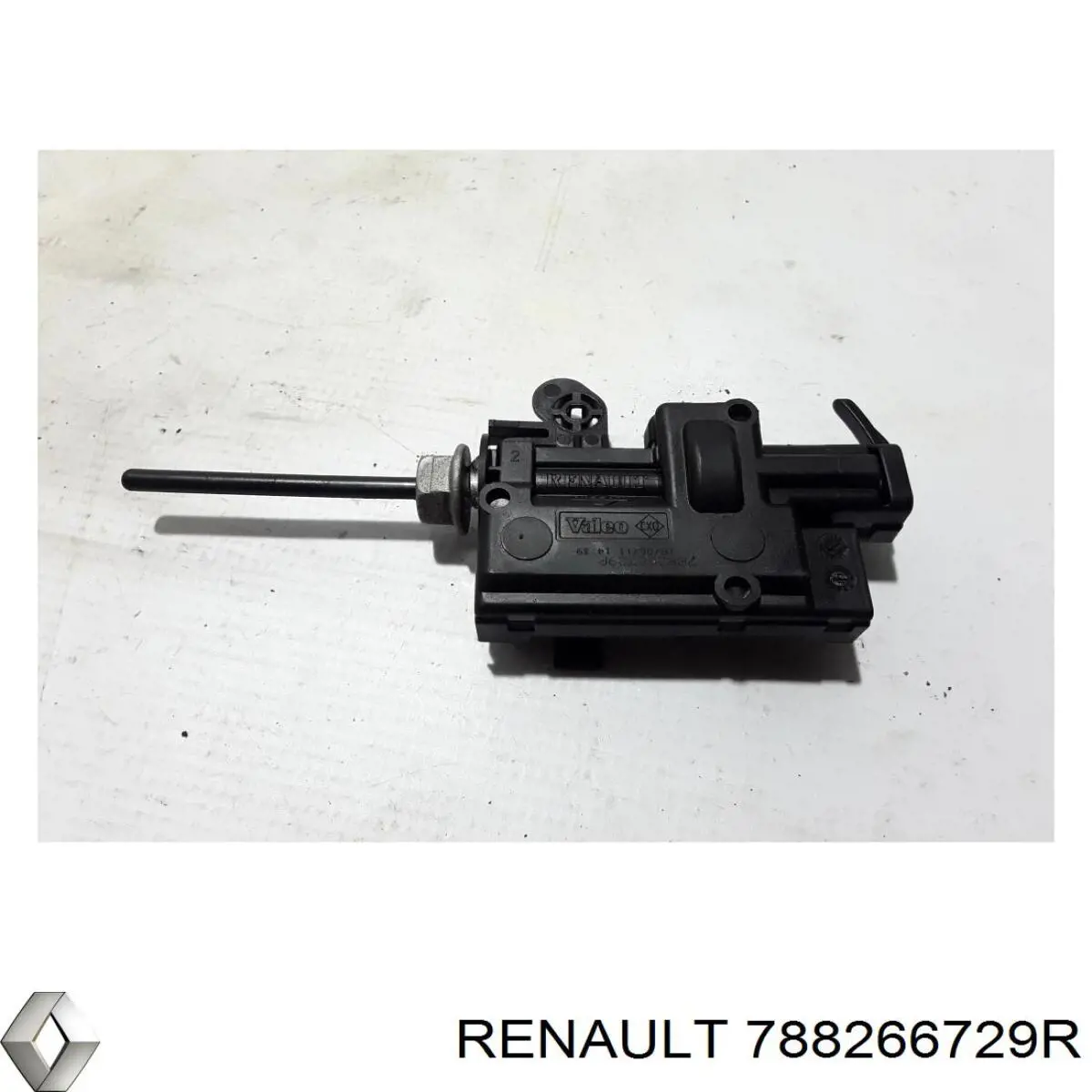 788266729R Renault (RVI) Motor acionador de abertura do alcapão de tanque