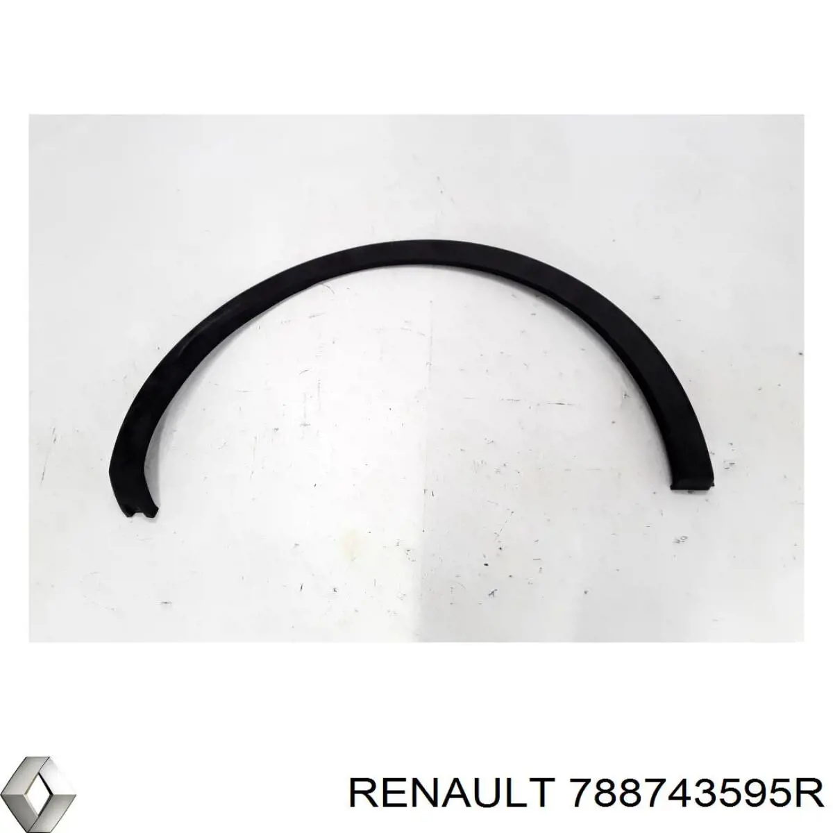 788743595R Renault (RVI) Expansor direito (placa sobreposta) de arco do pára-lama traseiro