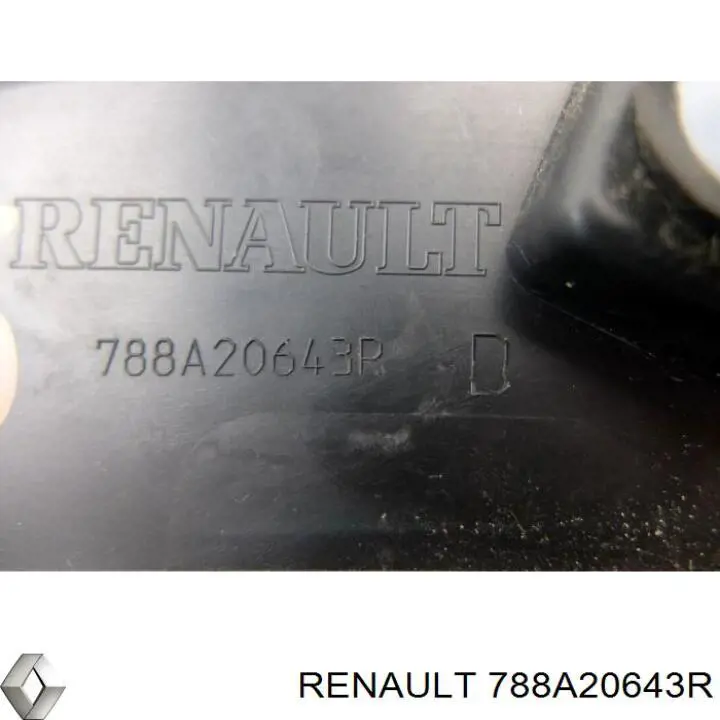 Expansor direito (placa sobreposta) de arco do pára-lama traseiro Renault (RVI) 788A20643R preço, a partir de 75,04 USD