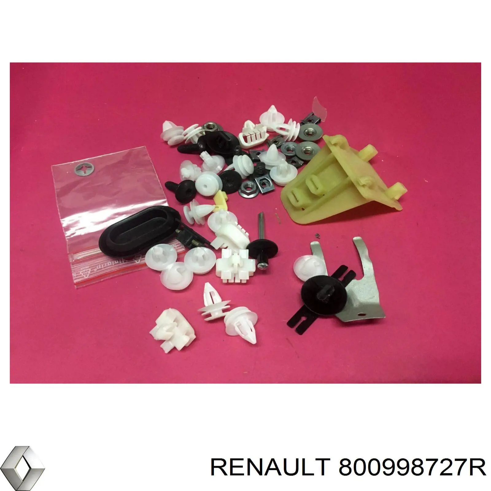 Cápsula (prendedor) de fixação de revestimento da porta Renault (RVI) 800998727R preço, a partir de 181,97 USD