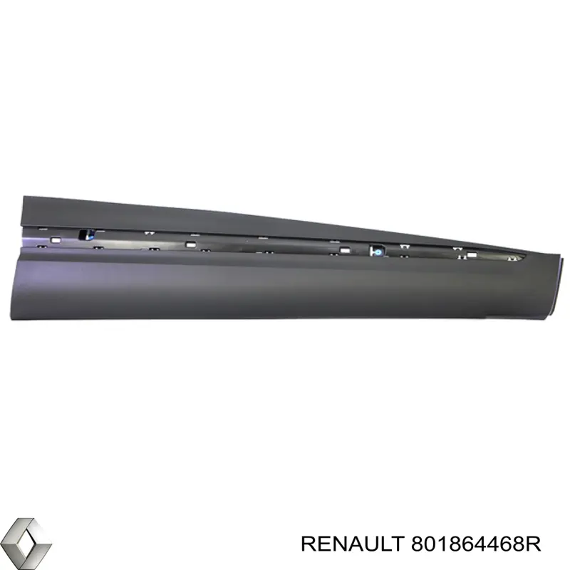 Moldura da porta dianteira direita inferior Renault (RVI) 801864468R preço, a partir de 168,44 USD