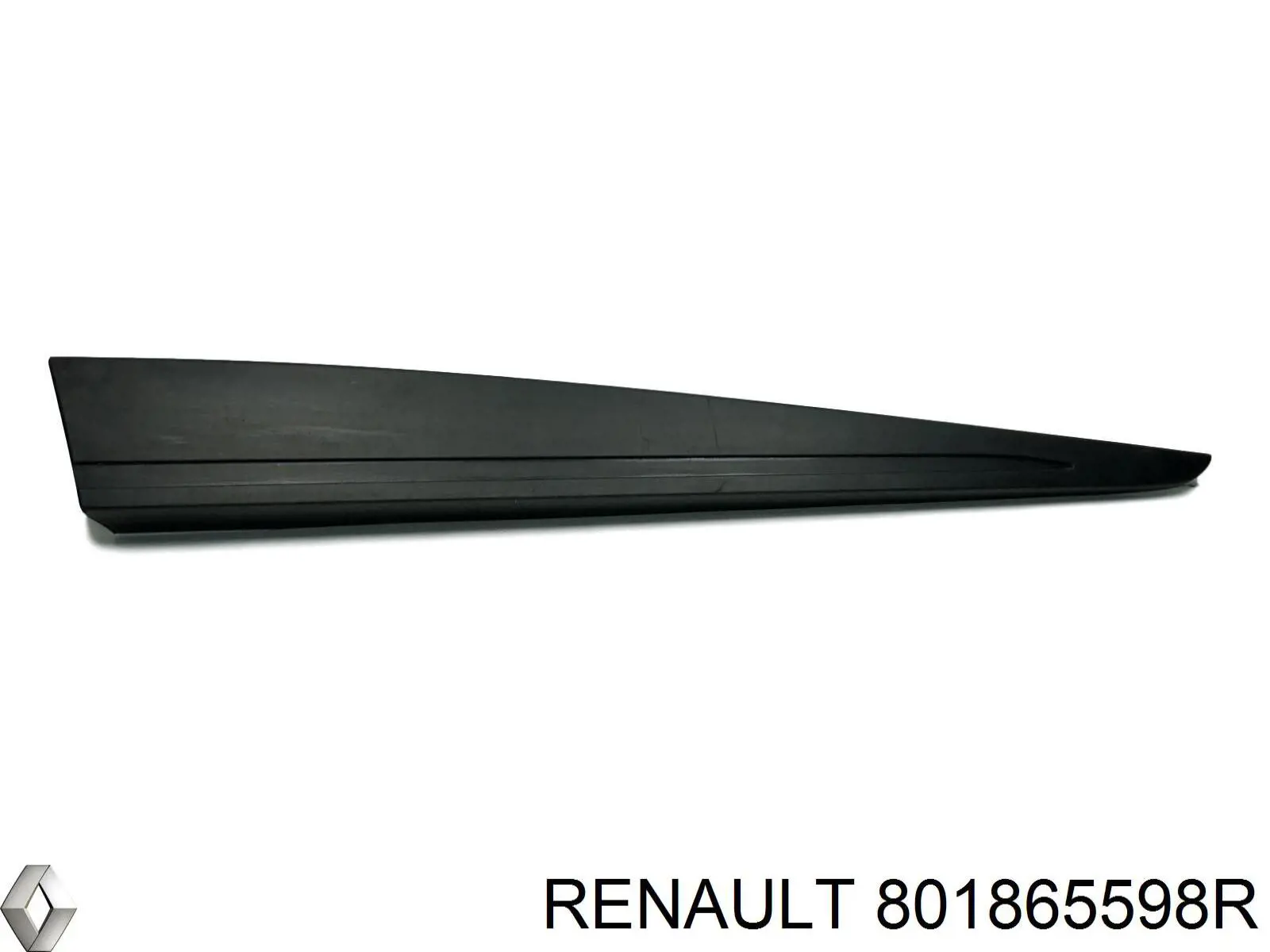 801865598R Renault (RVI) Moldura da porta dianteira direita