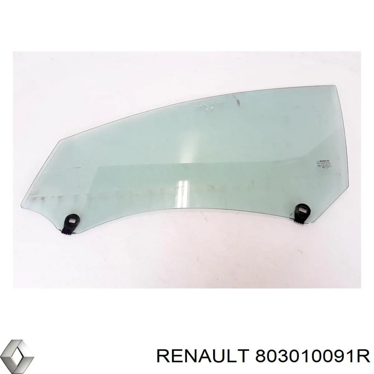 803010091R Renault (RVI) Vidro da porta dianteira esquerda
