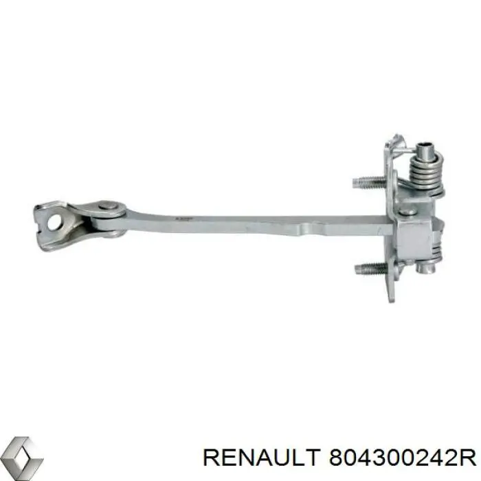 804300242R Renault (RVI) Limitador dianteiro de abertura de porta
