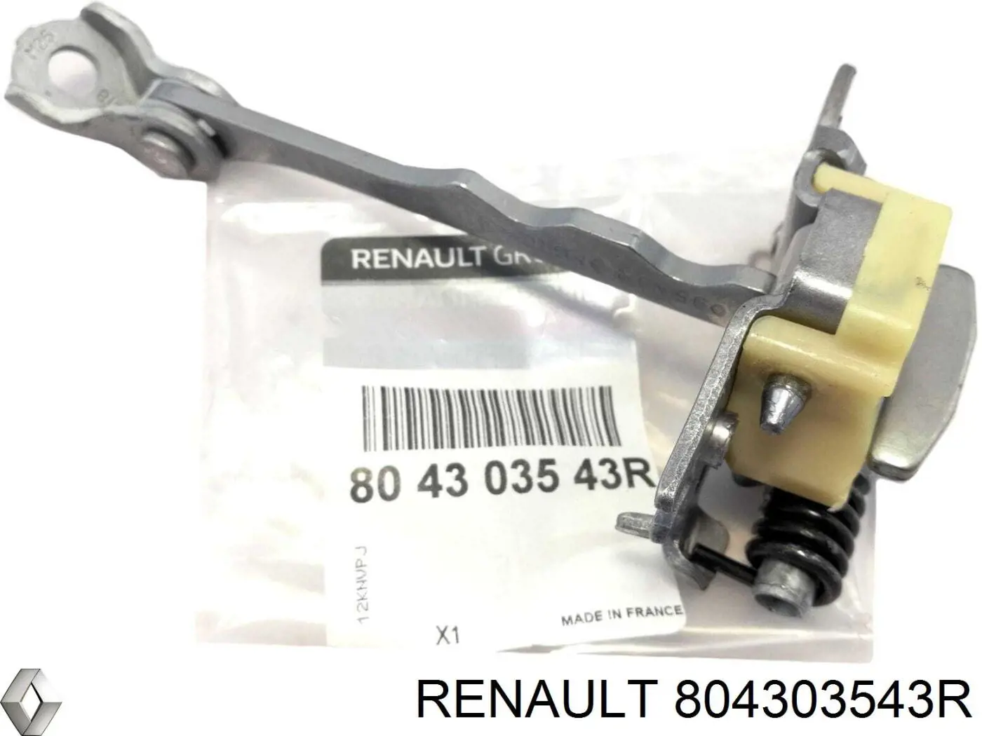 Compre 804303543R Renault (RVI) Limitador dianteiro de abertura de porta