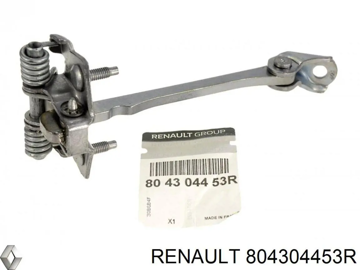 804304453R Renault (RVI) Limitador dianteiro de abertura de porta