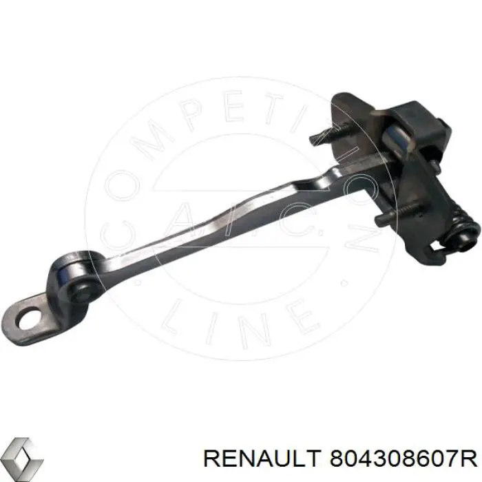 804308607R Renault (RVI) Limitador dianteiro de abertura de porta