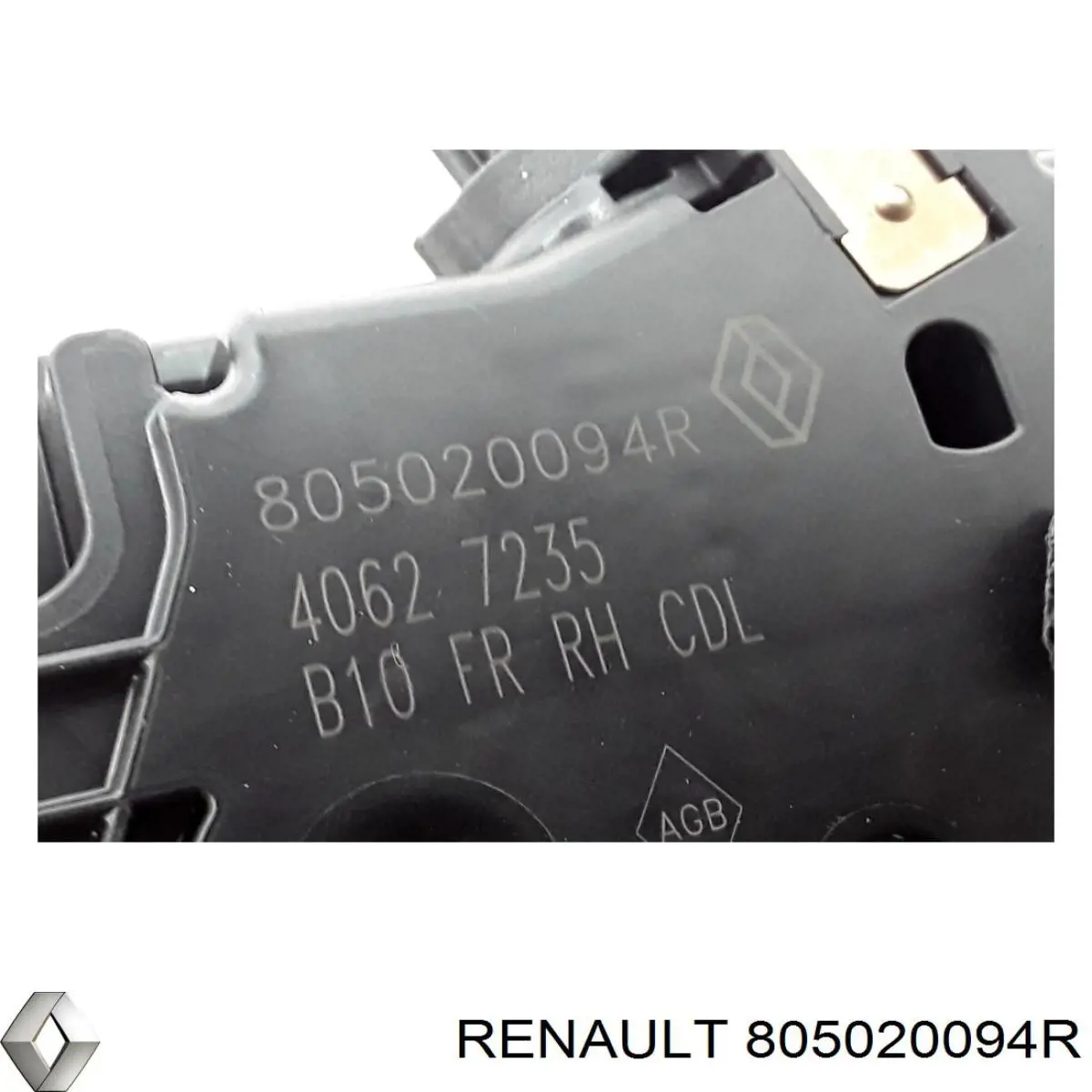 805020094R Renault (RVI) Fecho da porta dianteira direita