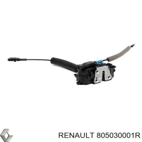 Fecho da porta dianteira esquerda para Renault Megane III BZ0, BZ1, B3