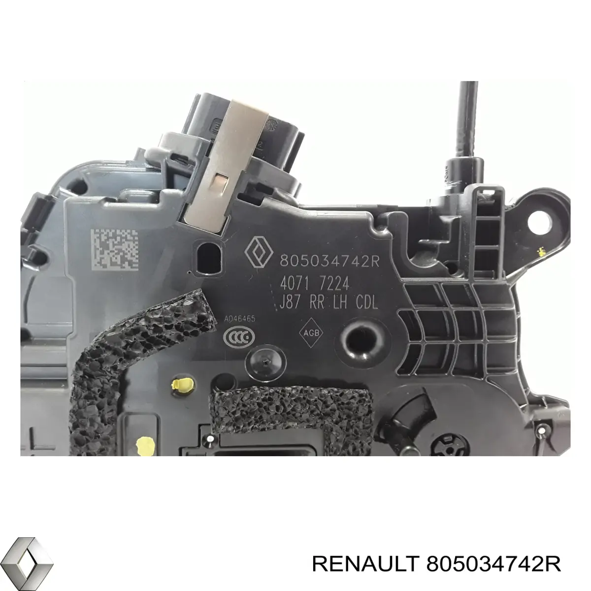 Fecho da porta traseira esquerda Renault (RVI) 805034742R preço, a partir de 54,27 USD