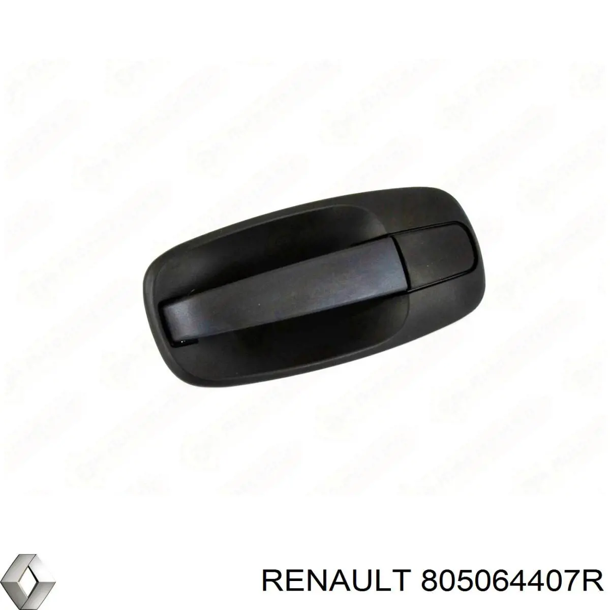 805064407R Renault (RVI) Maçaneta dianteira direita da porta externa