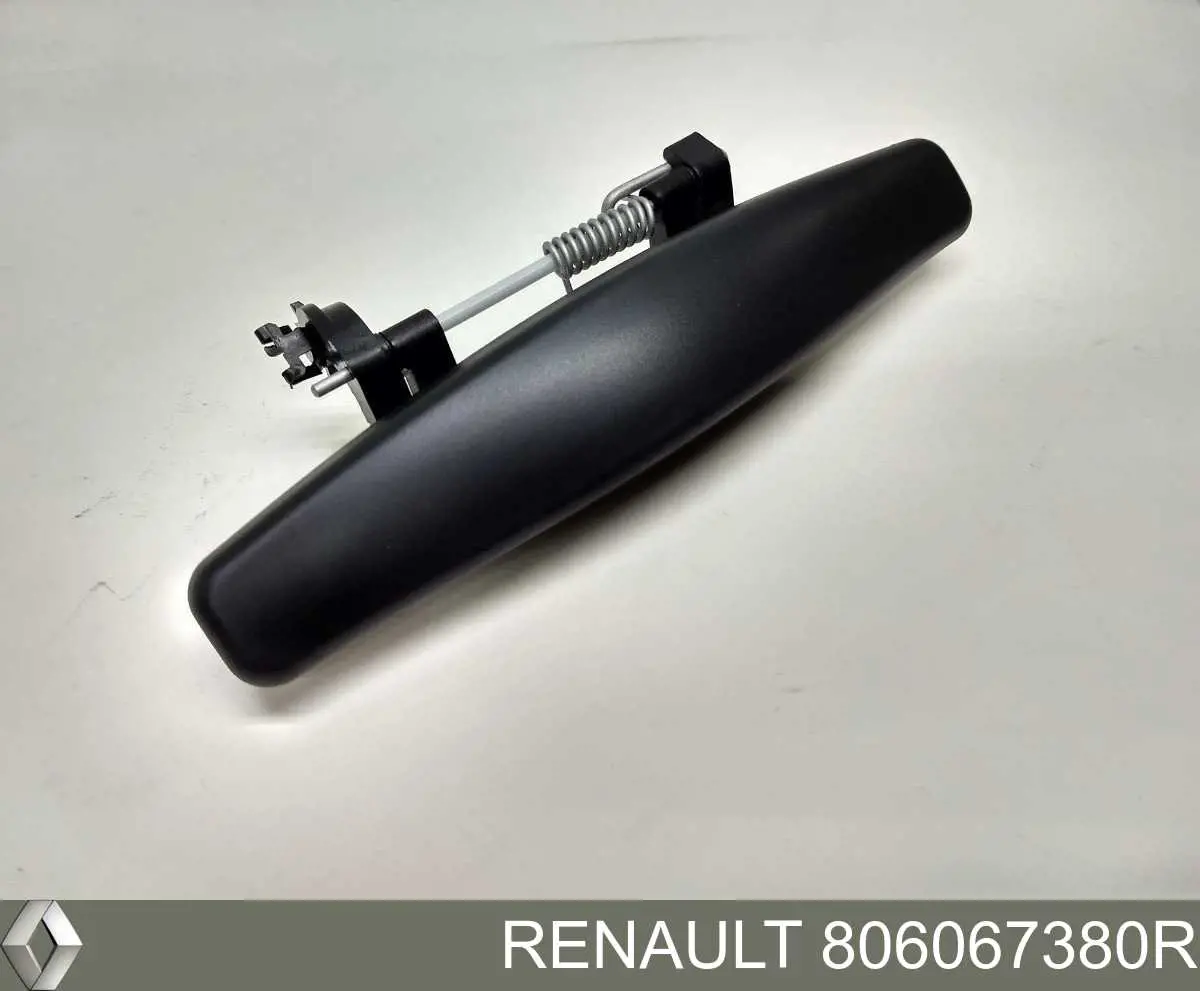 806067380R Renault (RVI) Maçaneta externa dianteira/traseira da porta direita