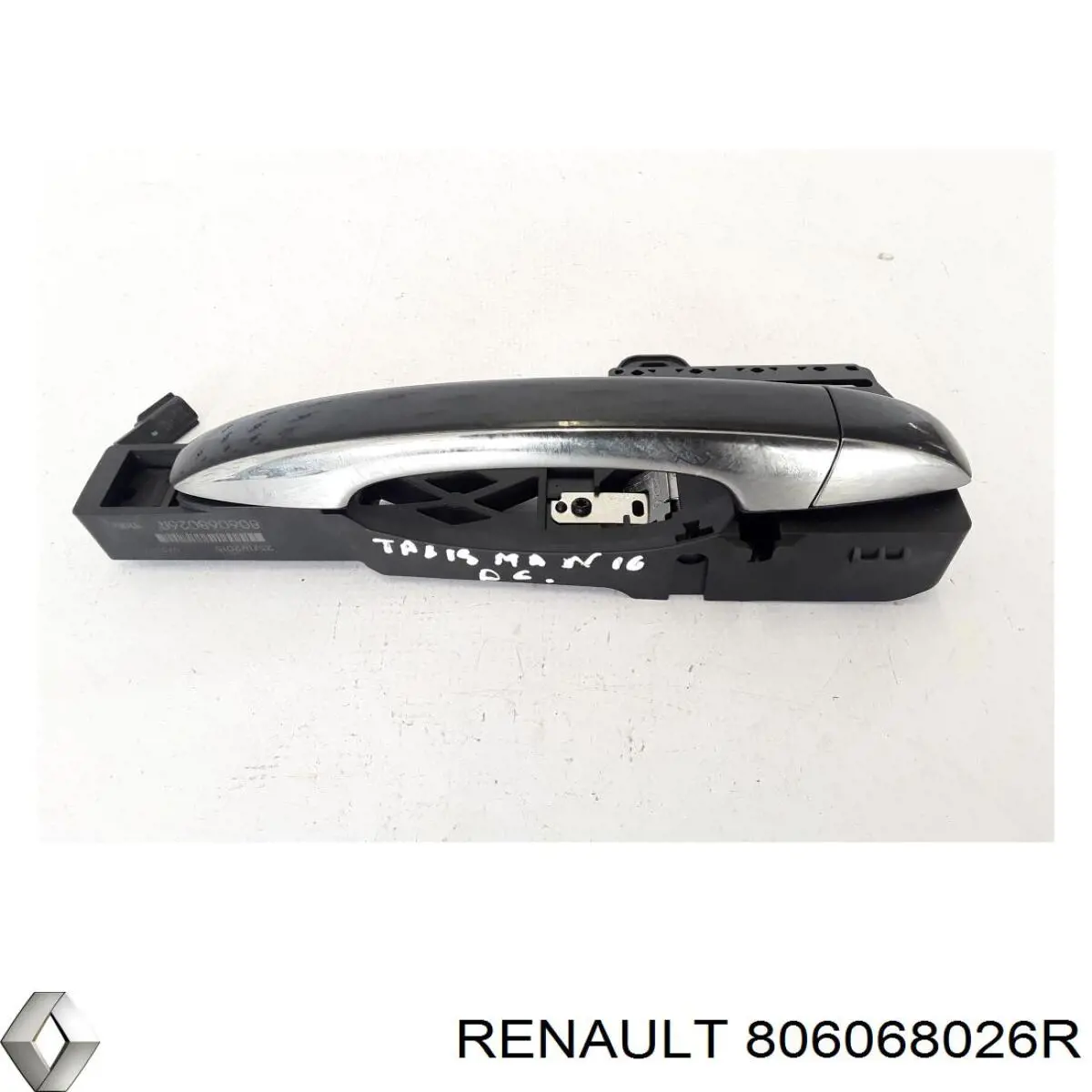 806068026R Renault (RVI) Suporte de maçaneta externa da porta de portas direitas