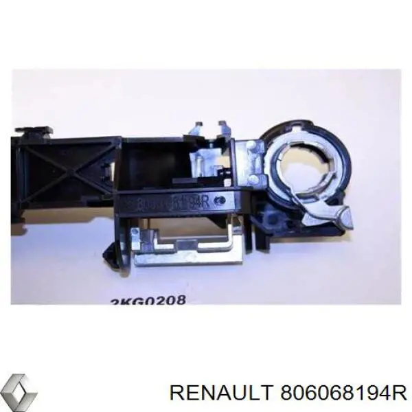 Compre 806068194R Renault (RVI) Suporte de maçaneta externa da porta dianteira direita