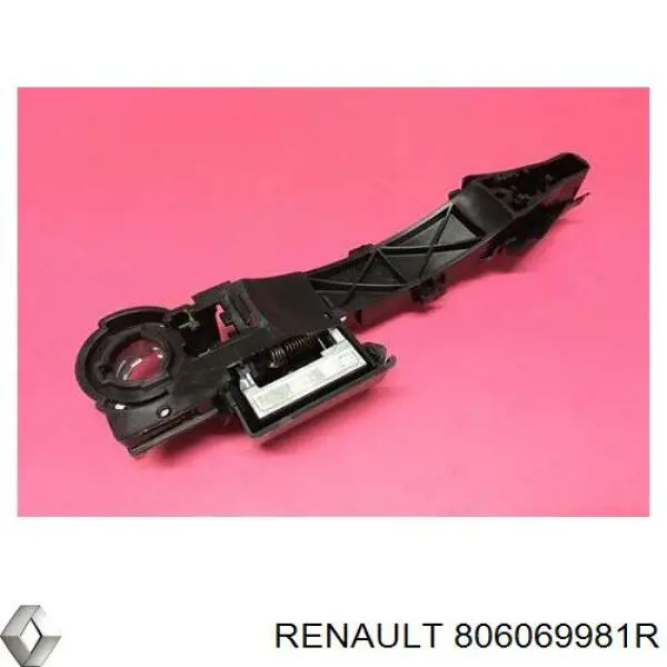Suporte de maçaneta externa da porta batente traseira direita Renault (RVI) 806069981R preço, a partir de 38,07 USD