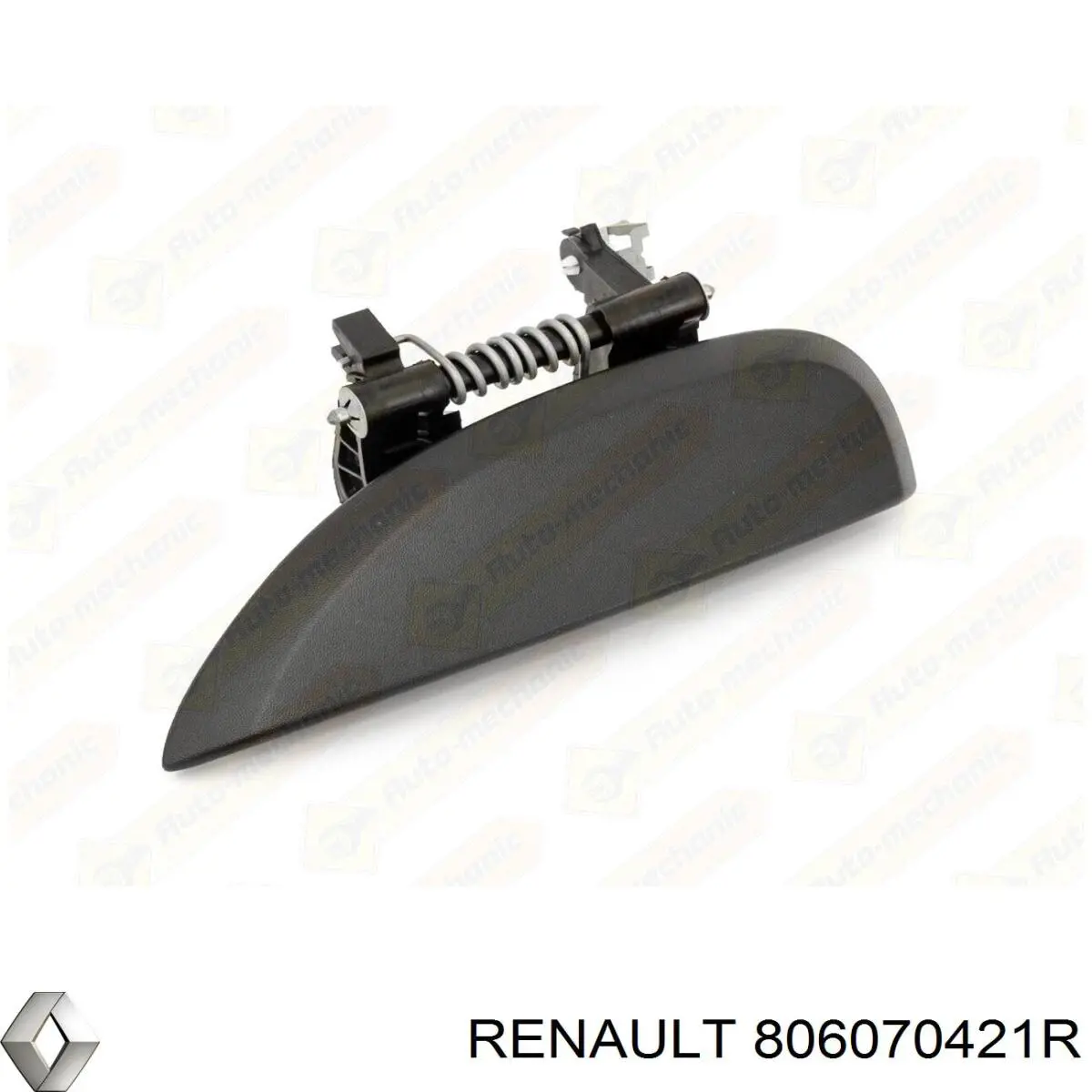 806070421R Renault (RVI) Maçaneta externa dianteira/traseira da porta esquerda