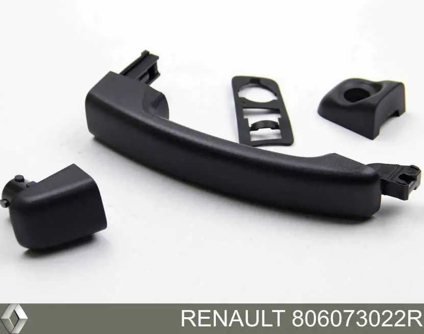 806073022R Renault (RVI) Maçaneta externa da porta dianteira