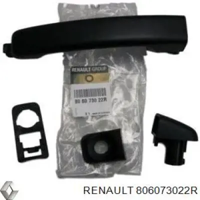Compre 806073022R Renault (RVI) Maçaneta externa da porta dianteira