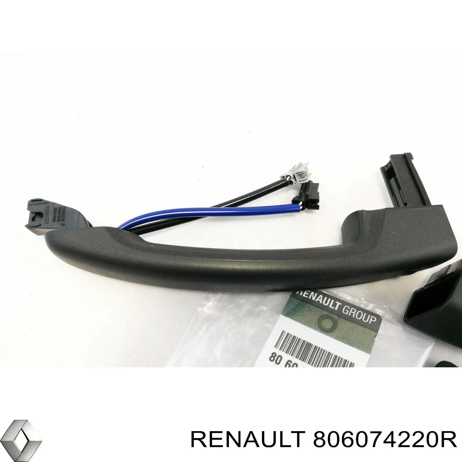 Maçaneta dianteira esquerda externa da porta Renault (RVI) 806074220R preço, a partir de 99,90 USD