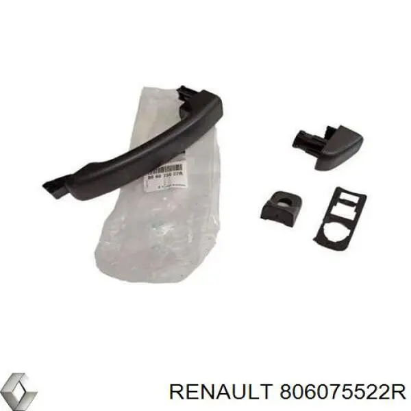 806075522R Renault (RVI) Maçaneta externa da porta dianteira