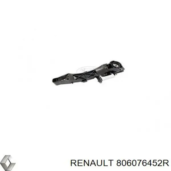 806076452R Renault (RVI) Suporte de maçaneta externa da porta dianteira esquerda