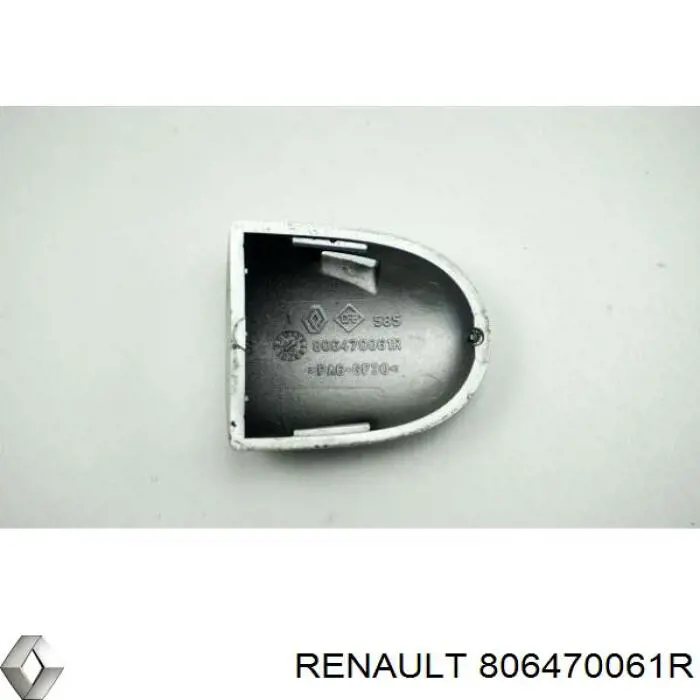 806470061R Renault (RVI) Placa sobreposta de maçaneta da porta
