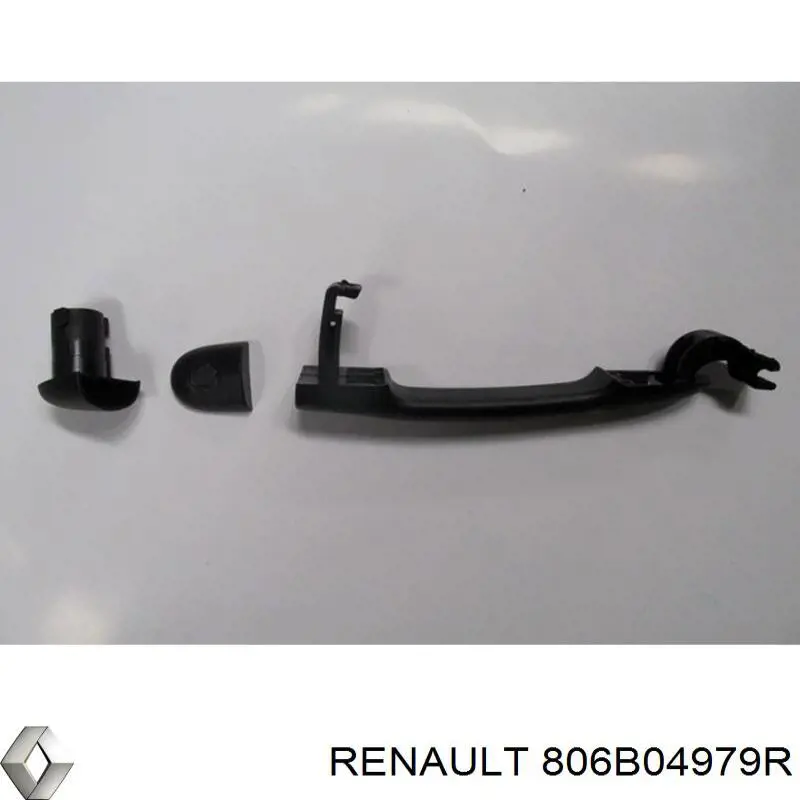 806B04979R Renault (RVI) Maçaneta externa da porta dianteira