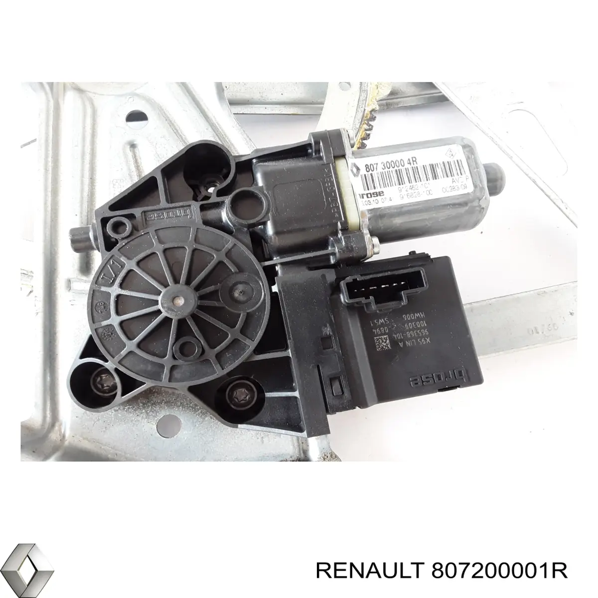 Mecanismo de acionamento de vidro da porta dianteira direita Renault (RVI) 807200001R preço, a partir de 64,80 USD