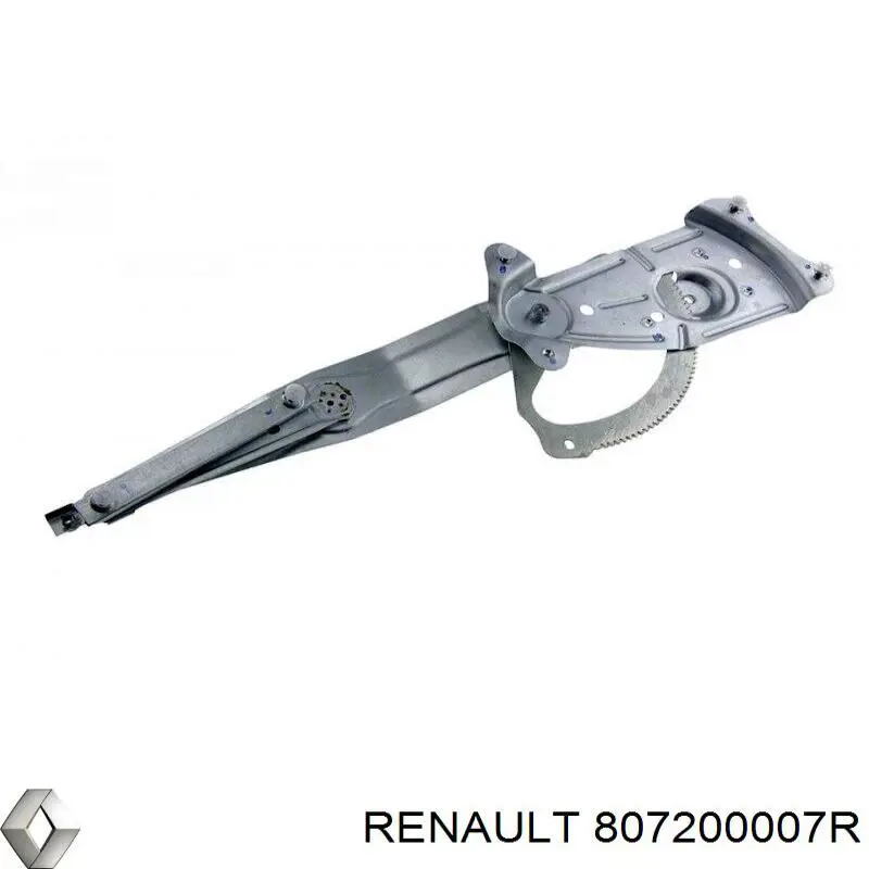 807200007R Renault (RVI) Mecanismo de acionamento de vidro da porta dianteira direita