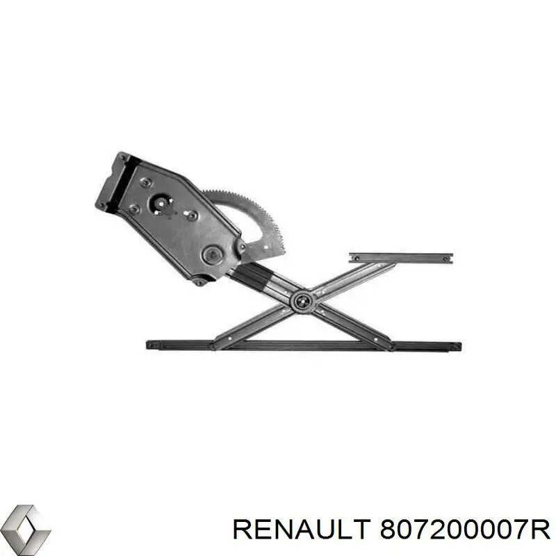 Mecanismo de acionamento de vidro da porta dianteira direita Renault (RVI) 807200007R preço, a partir de 70,67 USD