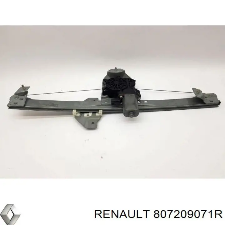 807209071R Renault (RVI) Mecanismo de acionamento de vidro da porta dianteira direita