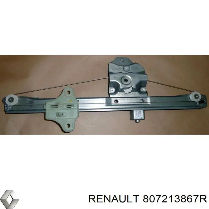 Mecanismo de acionamento de vidro da porta dianteira esquerda Renault (RVI) 807213867R preço, a partir de 52,55 USD