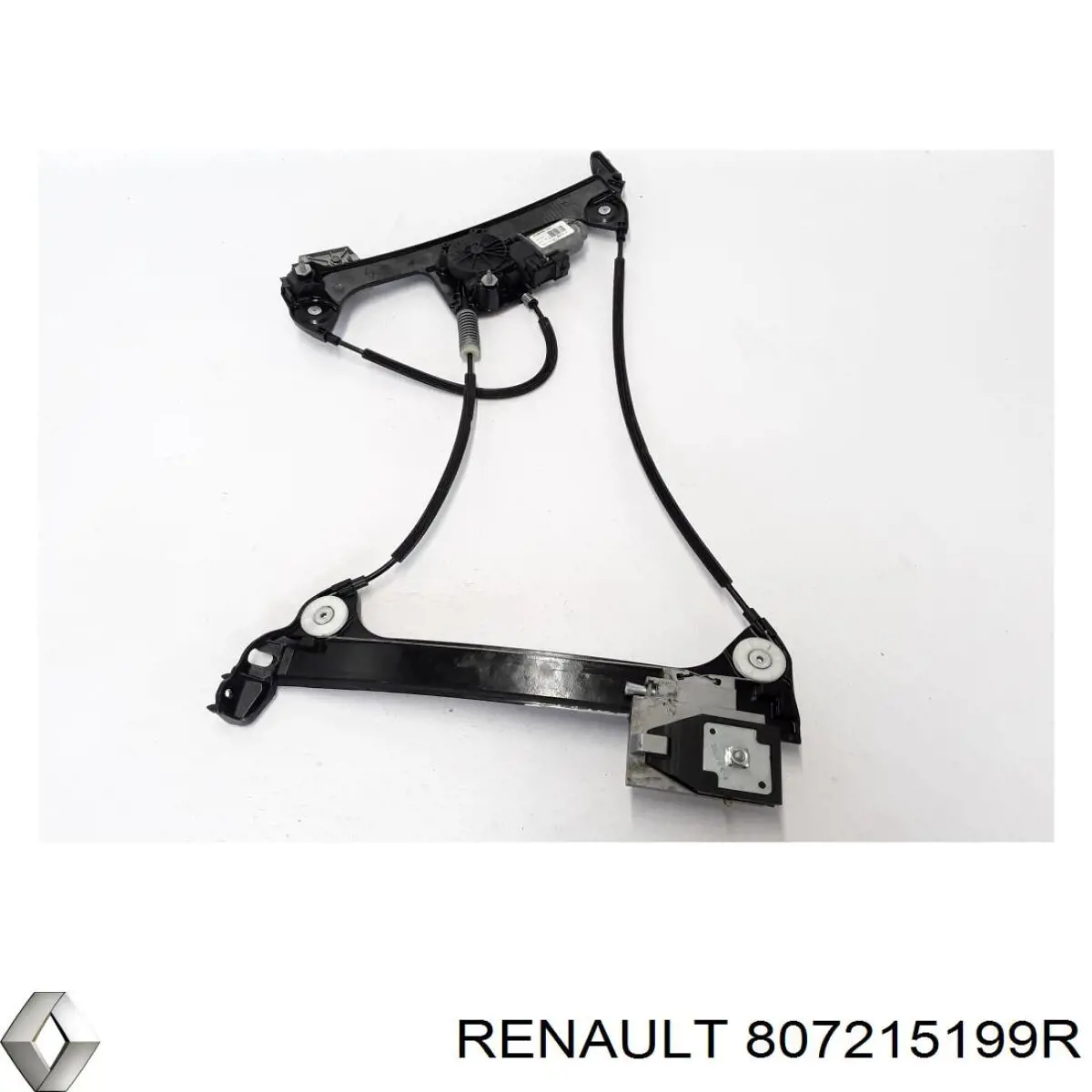 Compre 807215199R Renault (RVI) Mecanismo de acionamento de vidro da porta dianteira esquerda