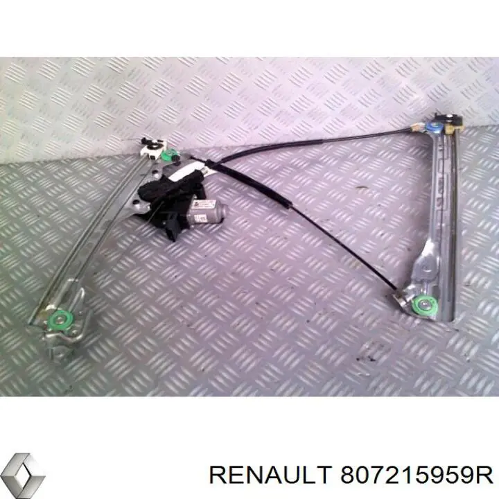 Mecanismo de acionamento de vidro da porta dianteira esquerda Renault (RVI) 807215959R preço, a partir de 59,69 USD