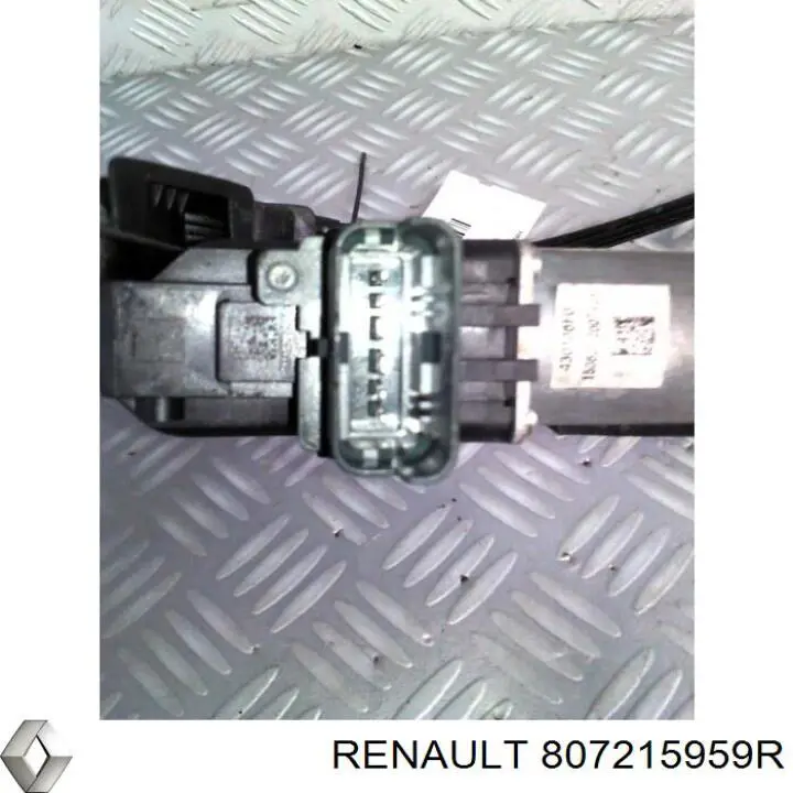 Compre 807215959R Renault (RVI) Mecanismo de acionamento de vidro da porta dianteira esquerda