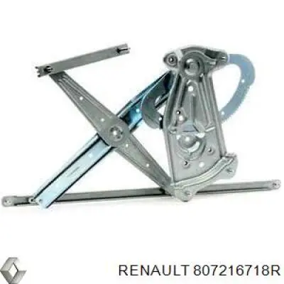 Mecanismo de acionamento de vidro da porta dianteira esquerda Renault (RVI) 807216718R preço, a partir de 51,83 USD