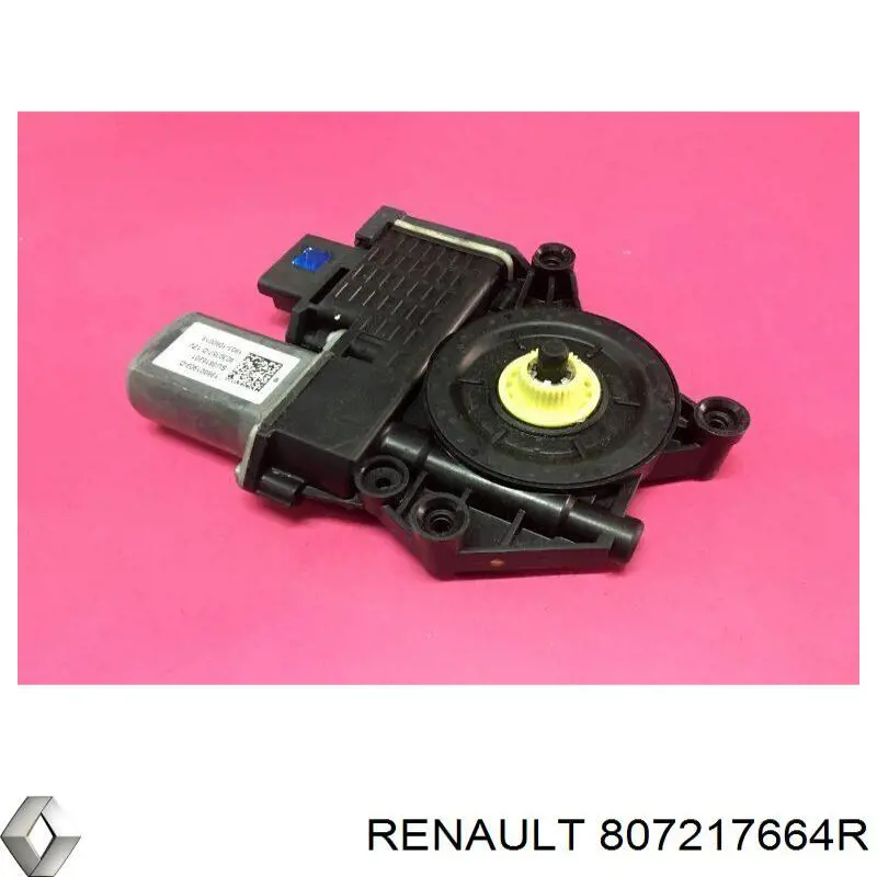 807217664R Renault (RVI) Mecanismo de acionamento de vidro da porta dianteira esquerda