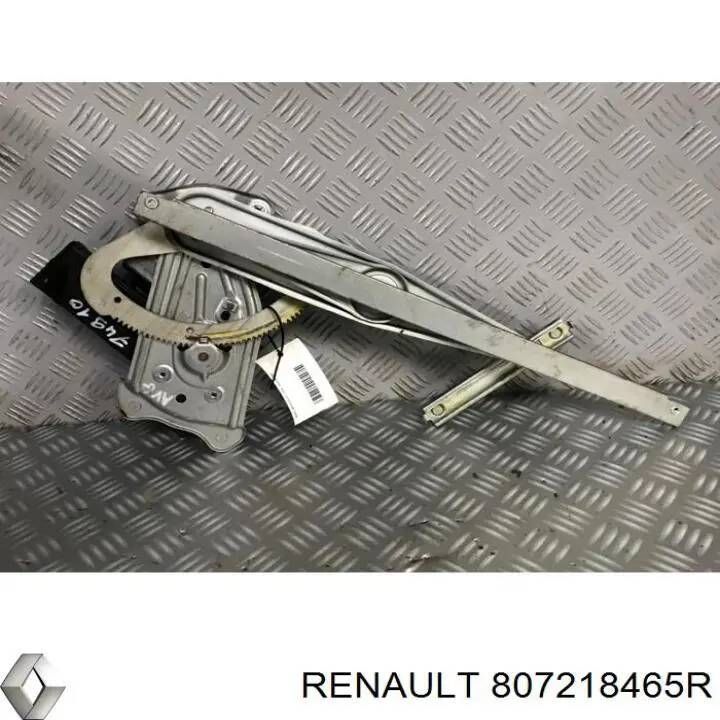 807210004R Renault (RVI) Mecanismo de acionamento de vidro da porta dianteira esquerda