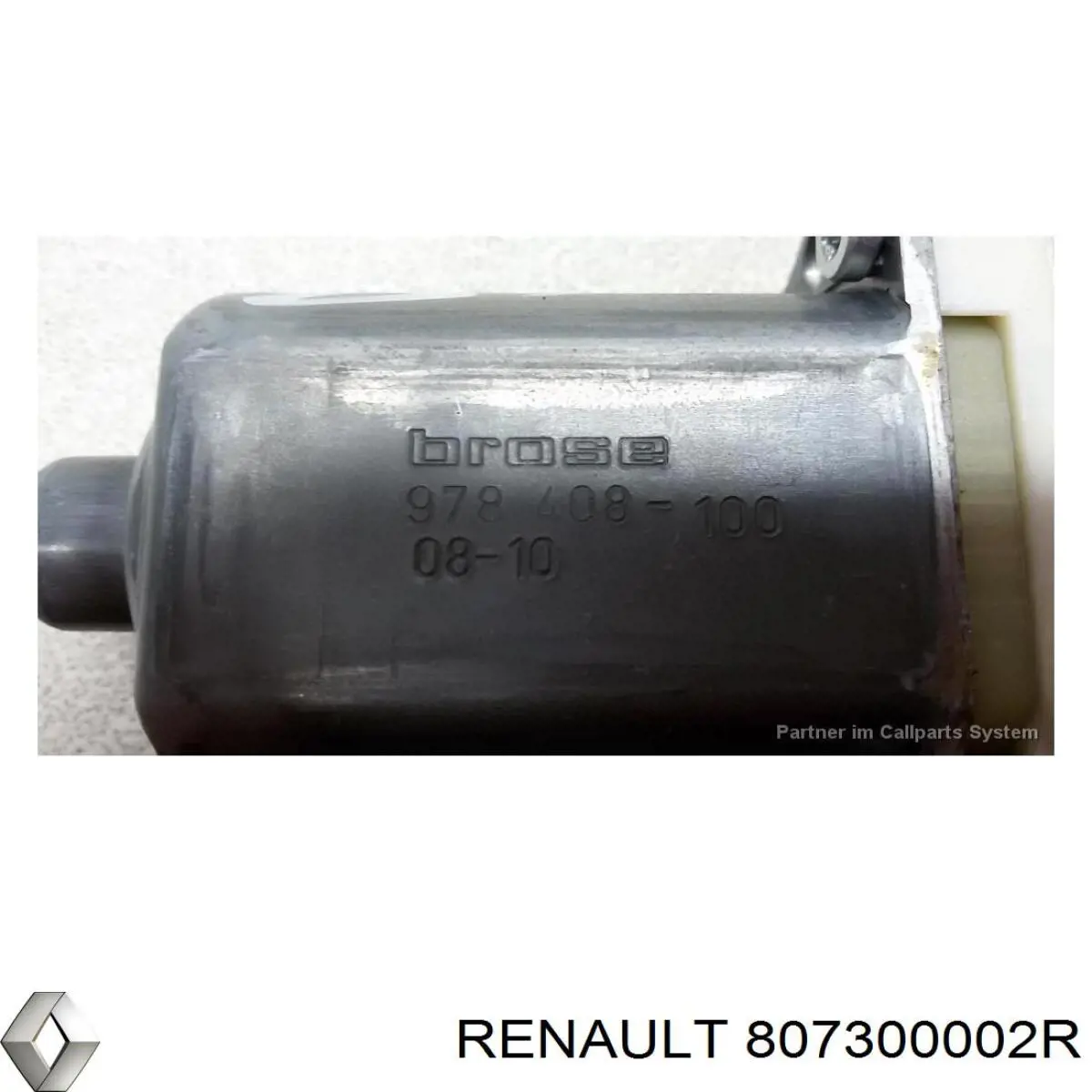 Motor de acionamento de vidro da porta dianteira direita Renault (RVI) 807300002R preço, a partir de 61,29 USD