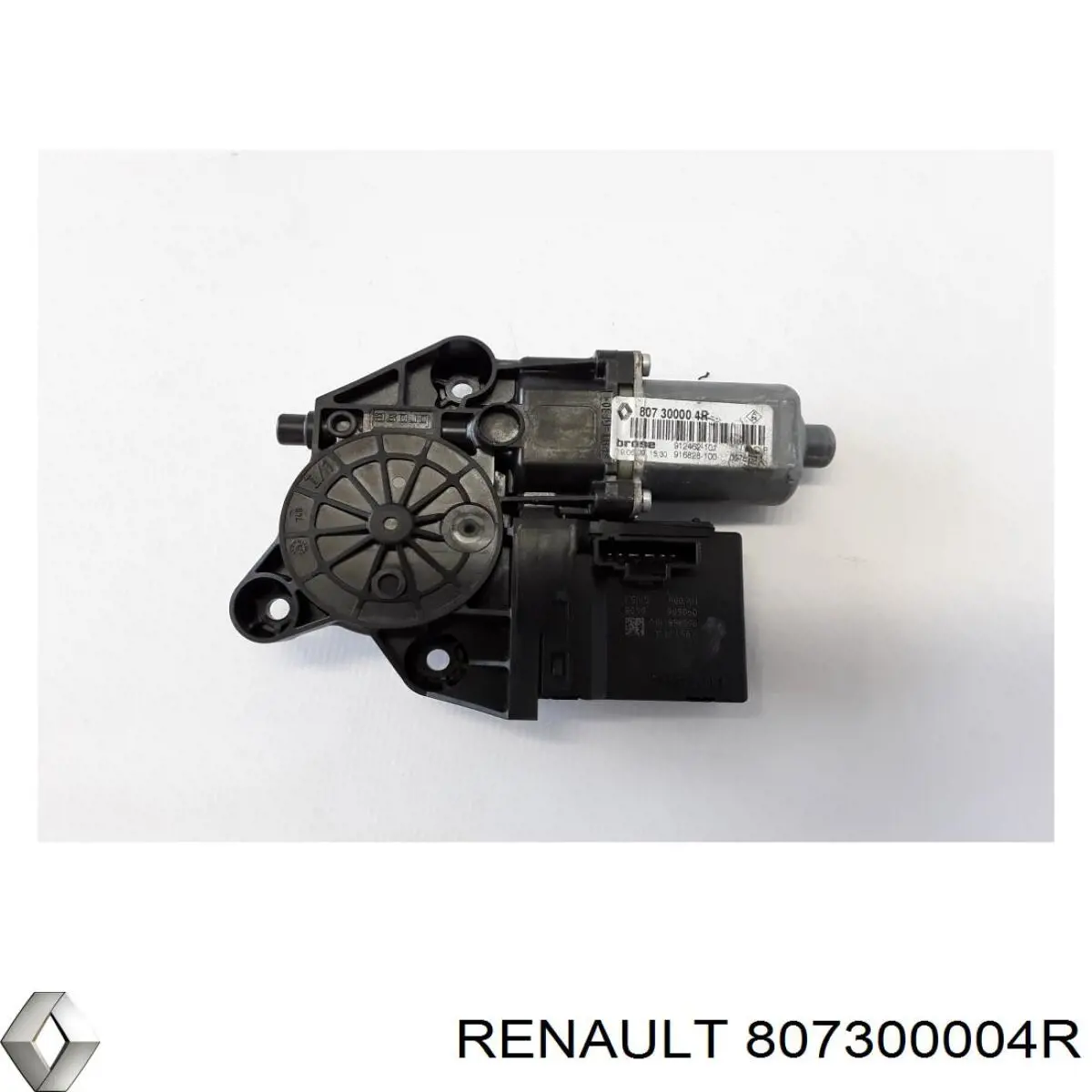 807300004R Renault (RVI) Motor de acionamento de vidro da porta dianteira direita