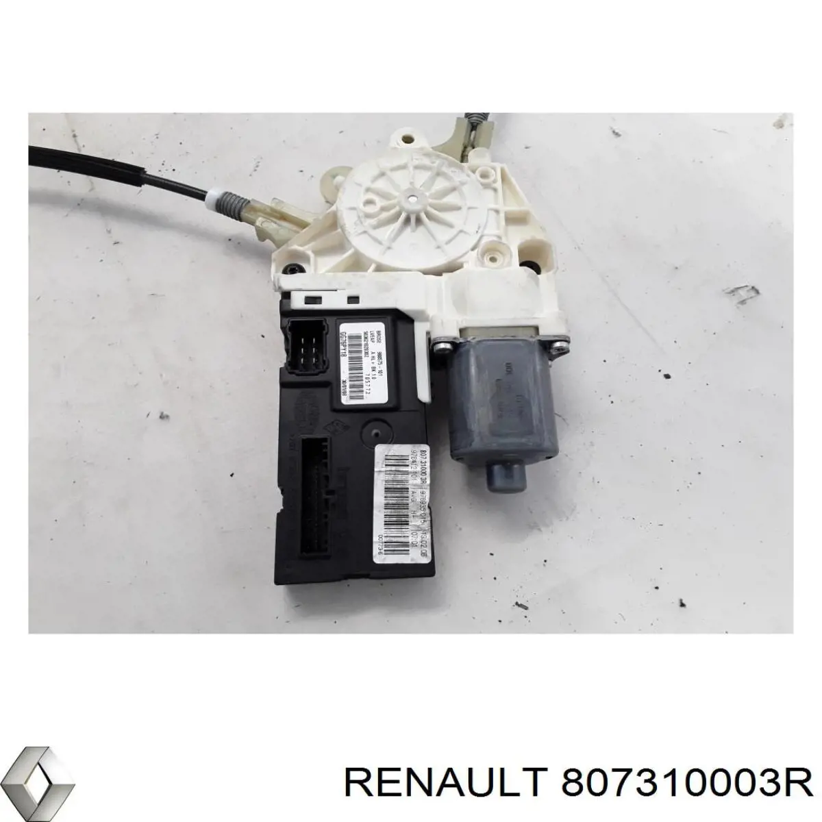 807311420R Renault (RVI) Motor de acionamento de vidro da porta dianteira esquerda