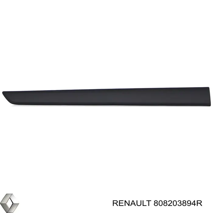 808203894R Renault (RVI) Moldura do pára-lama traseiro direito