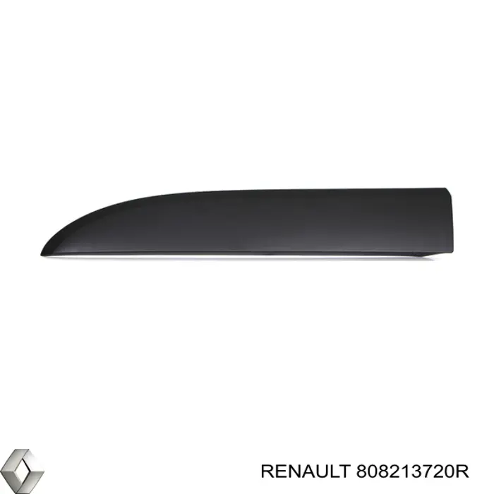 808213720R Renault (RVI) Moldura da porta dianteira esquerda