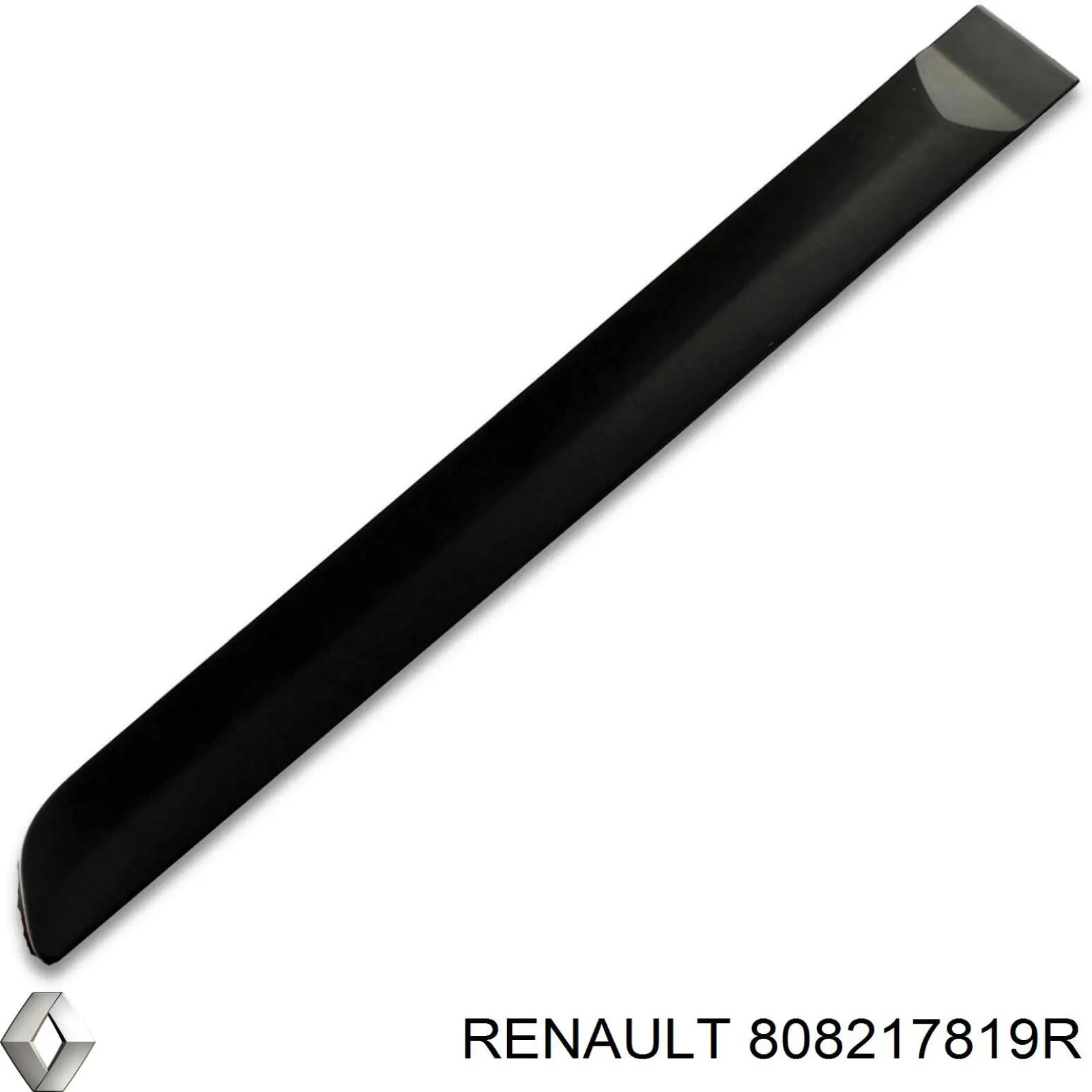Moldura da porta dianteira esquerda Renault (RVI) 808217819R preço, a partir de 109,76 USD