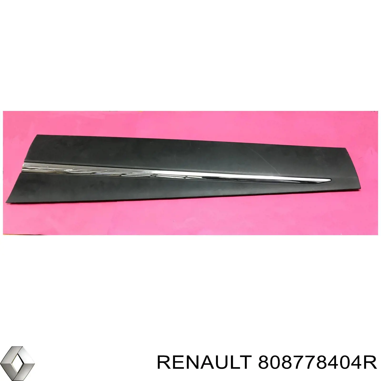 Compre 808778098R Renault (RVI) Placa sobreposta da porta dianteira esquerda