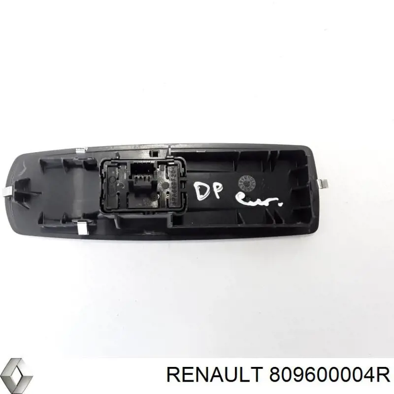 Compre 809600004R Renault (RVI) Unidade de botões traseira esquerda de controlo de elevador de vidro
