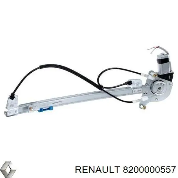 8200000557 Renault (RVI) Mecanismo de acionamento de vidro da porta traseira esquerda